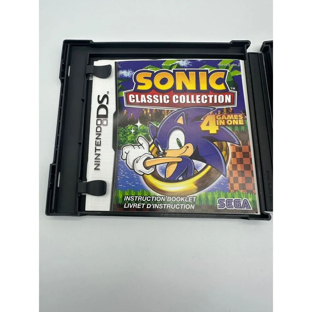 Sonic Classic Collection Nintendo DS Game 4 Games in 1 Sega Complete